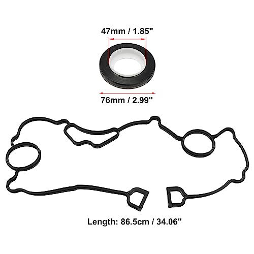 X Autohaux A21122400UX0067 Timing Cover Seal Gaskets Set thumb #2