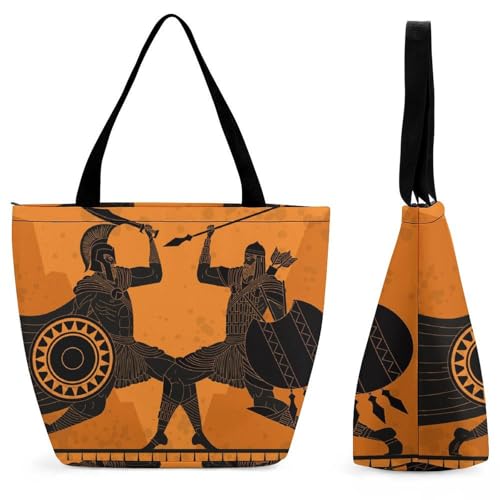 Sac à main pour femme rétro grand cabas de cours et voyage