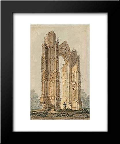 Part Of The Ruins Of Walsingham Priory 15x18 Framed Art Print by Thomas Girtin
