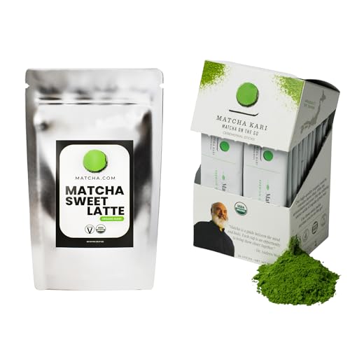Té Matcha 24 sticks endulzado miniatura 1