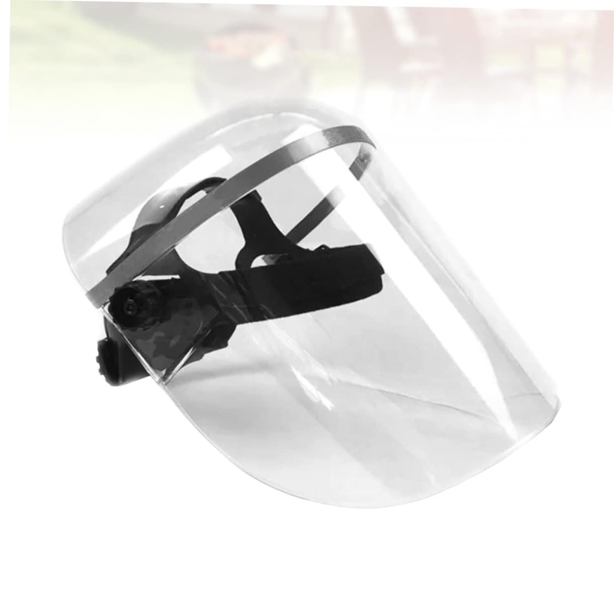 Maschera Protettiva Viso Trasparente Leggera in Pmma Resistente All’olio Deflettore di Prevenzione per Cucina e Cottura