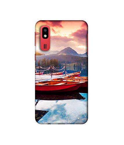 Image of Casotec Basic Case for Samsung Galaxy A2 Core 4G (Plastic Multicolor)