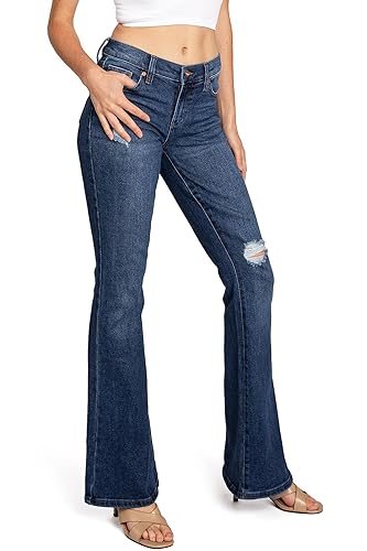 Celebrity Pink Regeneration Women's Juniors Y2K Low Rise Flare Jeans4