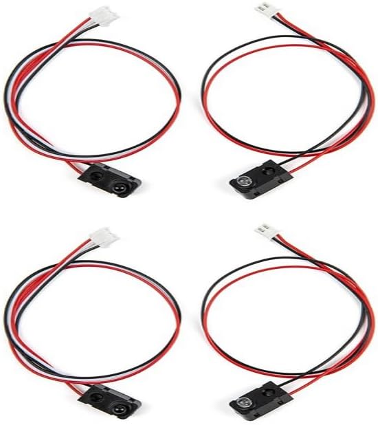 IR Break Beam LEDs Sensor Counting Module Split 5MM Through-Beam Photoelectric Switch (2 Sensor)