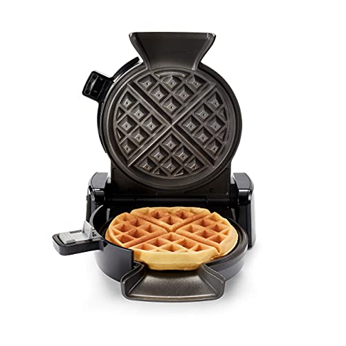 Oster 2110002 DiamondForce Vertical Waffle Maker, One Size, Dark Metallic (Renewed)