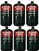 Propane Replacement Fuel Cylinders Camping- 16 Oz (6 Pack) Factory Pre-filled and Ready to Use