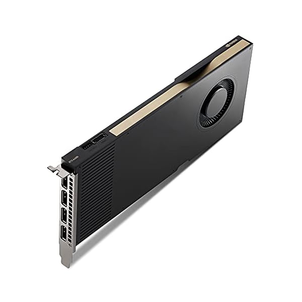 PNY NVIDIA RTX A4000 Tarjeta Gráfica Profesional 16GB GDDR6 PCI Express 4.0 x16, Ranura Doble, 4X Puerto de Visualización, 8K Soporte, Ventilador Activo ultrasilencioso - Image 5