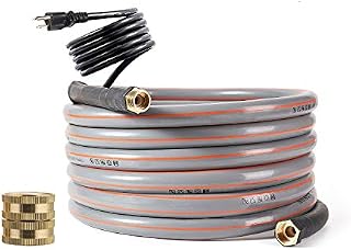 H&G lifestyles Heated Water Hose for Rv Self-Regulating 12 FT 90W Color