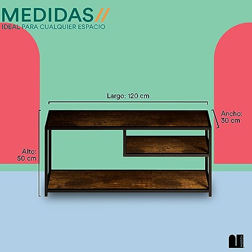 La Mejor comparativa de Mueble para tv 50 pulgadas que puedes comprar esta semana. 15 Imagen adicional