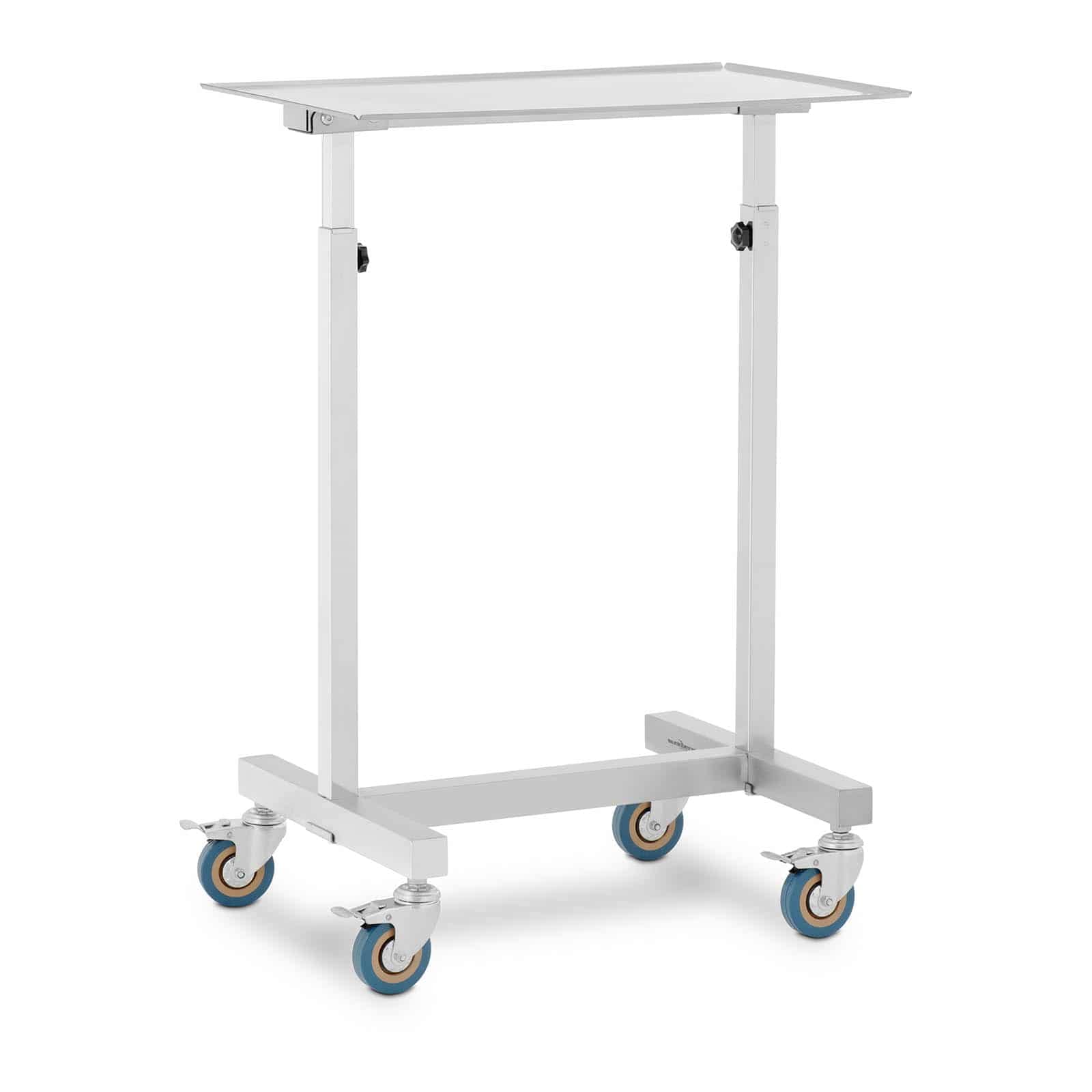 Steinberg Systems SBS-LF-151 Instrumententisch mobil 600 x 400 mm höhenverstellbar 2 3 Instrumentenwagen Instrumententisch höhenverstellbar Instrumententisch Edelstahl