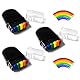 GNHG 3 Stück Regenbogenstifte, Regenbogen Schminke, Pride Face Paint, Gay Regenbogen Stift, Regenbogen Deko, Regenbogen Flag für Regenbogen Party, Paraden, Monat des Stolzes