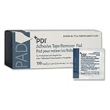 1131957 PT# B16400 Pad Adhesive Tape Remover 100 Count 1-1/4x2-5/8' Bx Made by PDI Professional Disposables