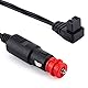 Neuftech 12V-24V KFZ Netzteil Kabel für Kühlbox Dometic, Waeco CF CDF Waeco CF-18 Kompressor Ersatzkabel Stecker Auto Kühlschrank Verlängerungskabel