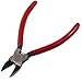 Aexit Red Plastic Pliers Coated Metal Wire Diagonal Cutting Side-Cutting Pliers Plier 6