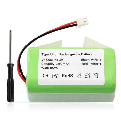 Image of Replacement for Shark Ninja Battery RVBAT85002 RVBAT85004 RVBAT85005 RV2310 | RV2001 RV2400 RV2500 RV2600 AV251 AV2510 AV2511 AV2501 RV2000 RV1100 RV2302AE RV2600WD RV2402WD UR1000SR UR1005SR RVBAT85003
