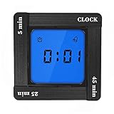 Pantalla giratoria de cuatro lados, giro en el sentido de las agujas del reloj para ajustar el reloj, tiempo de 5 minutos, tiempo de 25 minutos, tiempo de 45 minutos, todos los tiempos se encienden o apagan agitando el producto, no hay operación de botón