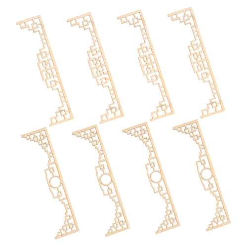 Pezzi in miniatura: questi pezzi splendidamente realizzati sono ideali per accessori per case delle bambole, decorazioni paesaggistiche in miniatura e modelli di case, edifici antichi in miniatura, decorazioni per case delle bambole in miniatura