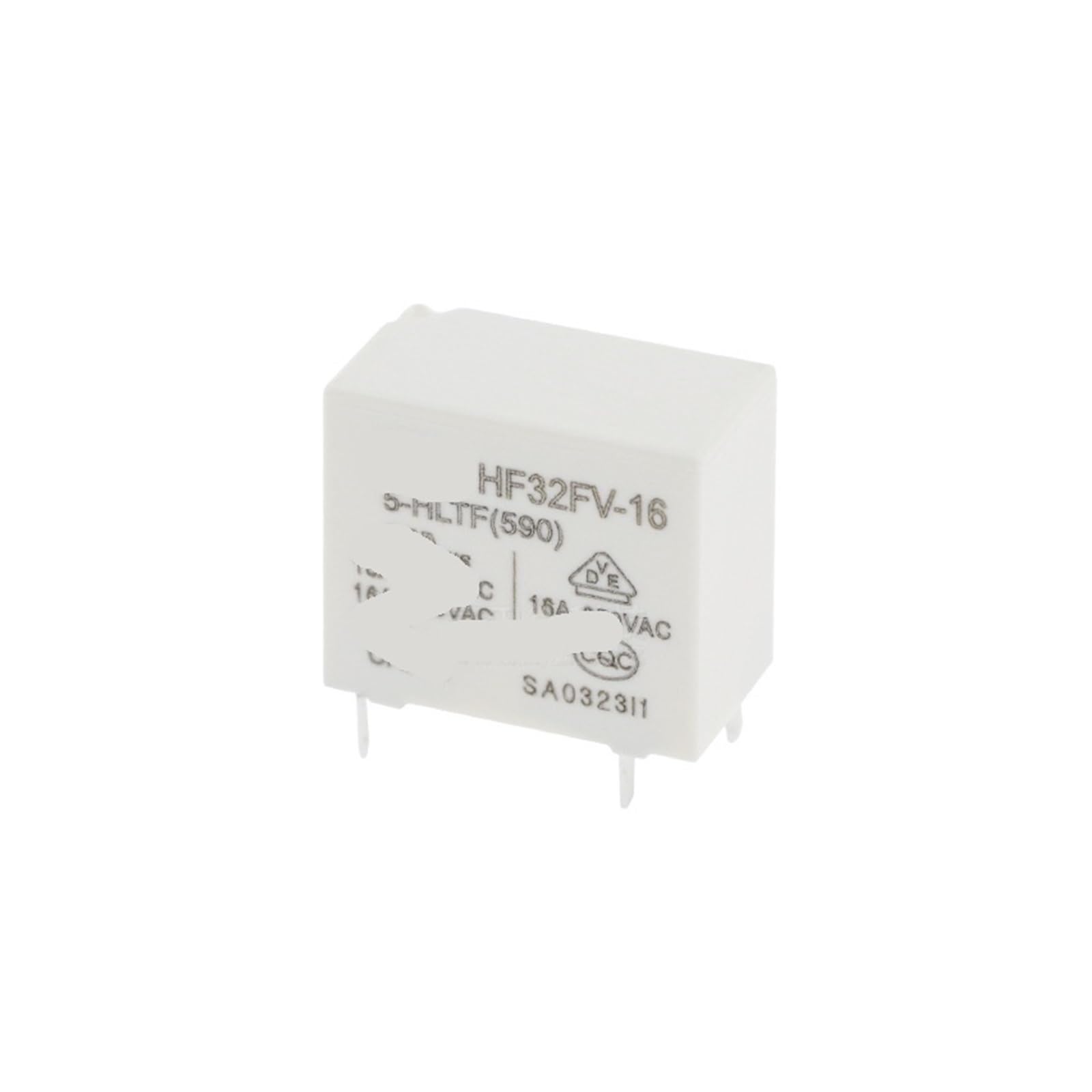 Relais HF32FV 1612 HTF commutateur de puissance 16A pour automatisme 12V