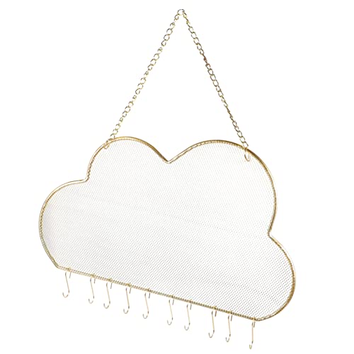 GAROZATION Portaorecchini e Collane Forma Di Organizzatore Da Parete Per Gioielli Supporto Per Orecchini e Collane Design Elegante e Salvaspazio