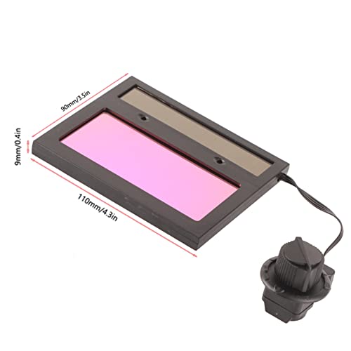 Lente de capacete de soldagem, painel solar TX500C 110 90mm, lente de escurecimento automático, másc
