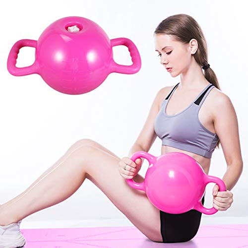Garneck Kettlebell – Campainha ajustável com duas alças e halteres esportivos para ioga (padrão de b