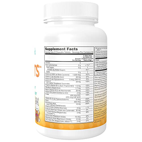 Now Supplements, Kid Vits Berry Blast, Sweetened With Xylitol, 120 Round Shaped Chewables, Packaging May Vary #TOP30