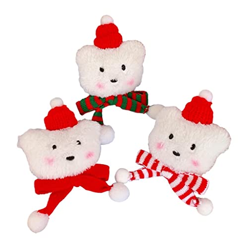 Broches mignonnes en peluche pour personnaliser les vêtements des enfants à l'école