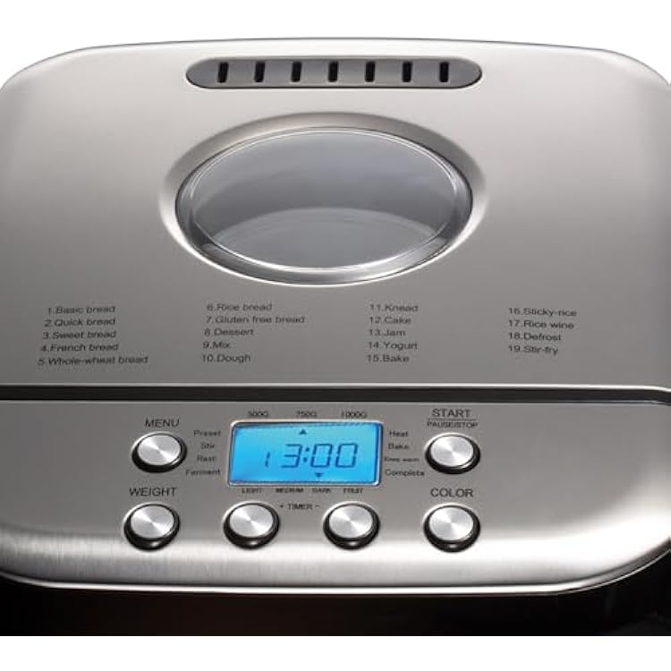 Automatic Bread Machine, Home Bread Maker with 19 UAE | Ubuy
