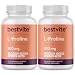 L-Proline 500mg (240 Vegetarian Capsules) (2-Pack) - No Stearates - No Fillers - Vegan - Gluten Free - Non GMO