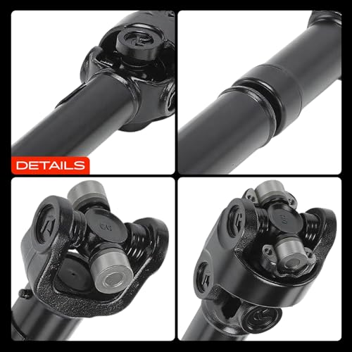 A-Premium Front Complete Drive Shaft Prop Shaft Driveshaft Assembly Compatible with Jeep Cherokee 1987-2001, Comanche 1987-1992, Wagoneer 1987-1990, 4WD Automatic Transmission, Replace# 53005542 by A-Premium - Used condition - Image 9