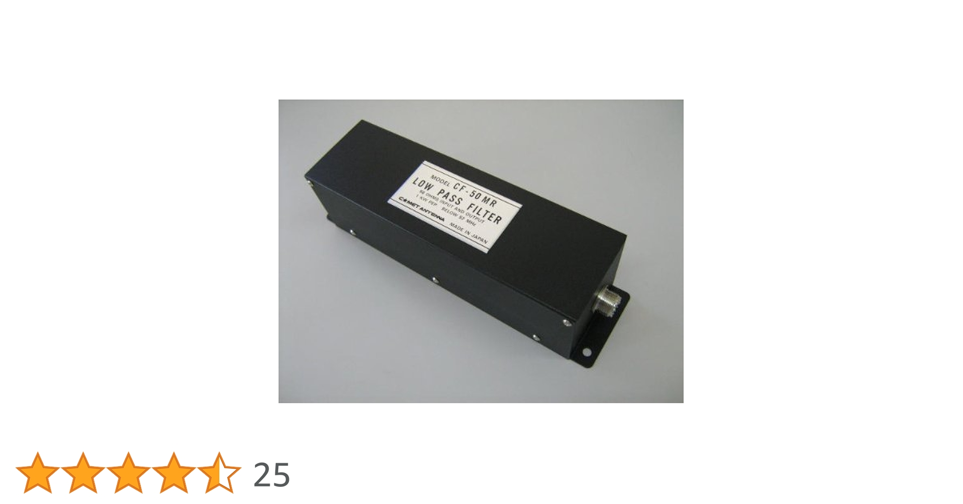 Amazon | Comet CF-50MR コメット ローパスフィルター カット