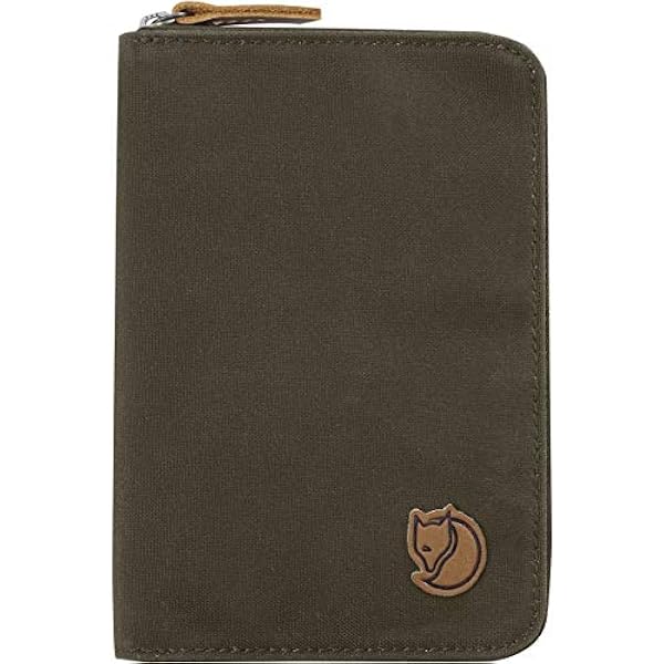 Fjällräven Passport Wallet 24220-620 portfel podróżny, uniseks, zielony (Green), 16 x 11 x 2 cm