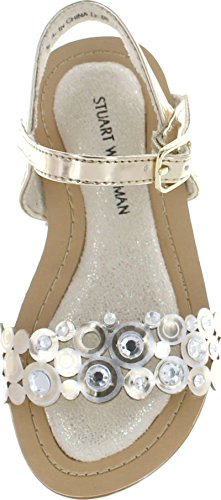 Stuart Weitzman Girls Carmia Moonring Fashion Sandals3