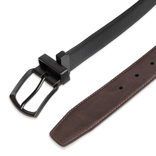 Haggar Men's Reversible Textured Dress Belt - image 5