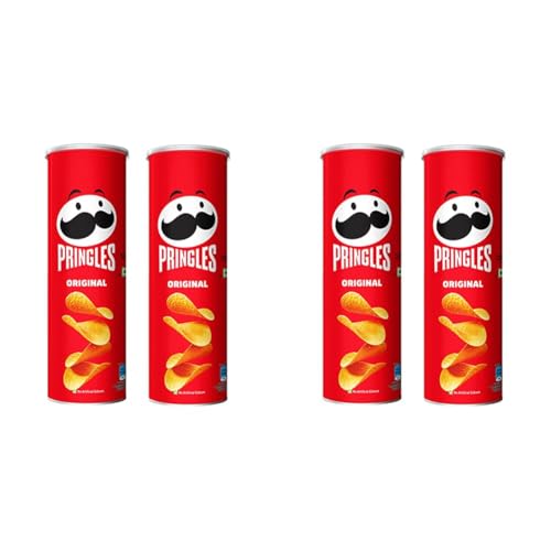Image of Kellogg's Pringles Original 107 grams (Pack of 4)