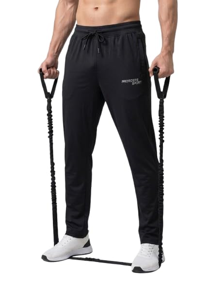 proriders Men's Polyester Solid Track Pant with Zip Pocket-picture-39