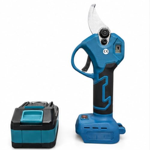 VARDEN Forbice Elettrica da Potatura Brushless Ø30 mm, Cesoia a Batteria Professionale, Taglio Progressivo, 2 Batterie al Litio, Valigetta Inclusa, per Vigneto, Uliveto, Frutteto e Giardinaggio
