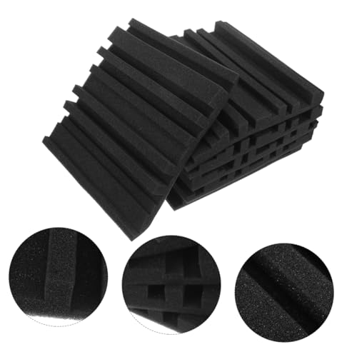 Paneles acústicos para tratamiento y aislamiento de sonido 6 piezas miniatura 4