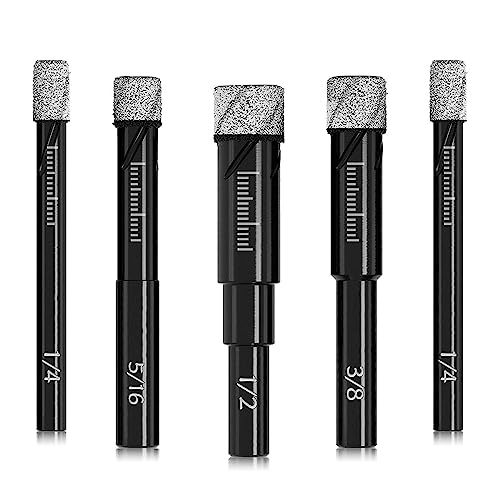 Image of Serplex Engraving Pen Precision Edge Trimming with Comfortable Secure Grip, Durable Adjustable Design, Ideal for Crafting and DIY, Includes Dry Diamond Drill Bits Set