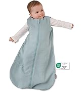 LaLoona Baby Mull Schlafsack 0.5 TOG/Sommerschlafsack ohne Ärmel, ÖKO-TEX Standard 100, 100% Baum...