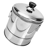 TOYANDONA Cubo de Arroz al Vapor de Acero Inoxidable 20 Cm para 1-2 Personas Vaporera Gruesa para Cocinar Sushi y Arroz Glutinoso Utensilio de Cocina Cubo de Almacenamiento Práctico