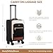 LOVEVOOK Carry On Luggage 22x14x9 Airline Approved,20 Inch Carry-on Suitcase for Women,Softside Suitcases with Wheels,Rolling Checked Luggage with TSA Lock,Lightweight Travel