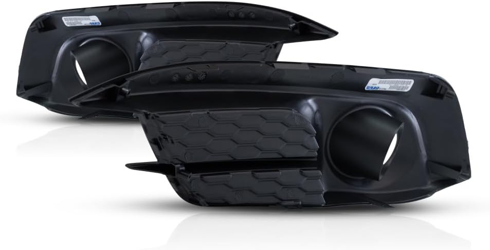 For Honda Civic Fog Light Cover 2016 2017 2018 Driver and Passenger Side Pair | Sedan | Primed | For HO1038129, HO1039129 | 71108-TBA-A10, 71103-TBA-A10