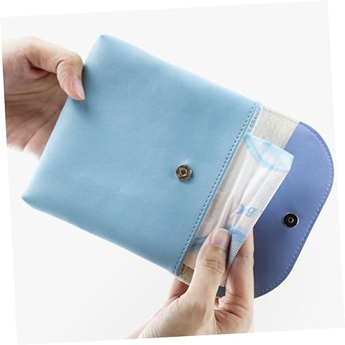 ULTECHNOVO 2 Peças Bolsa De Período Recipiente De Almofada Menstrual Recipiente De Item Pequeno Bols
