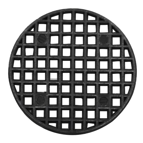 verkelly 100 Pcs 45mm Plant Pot Mesh Hole Covers Pads, Flower Pot Hole Mesh Pads Plastic Bottom Grid...
