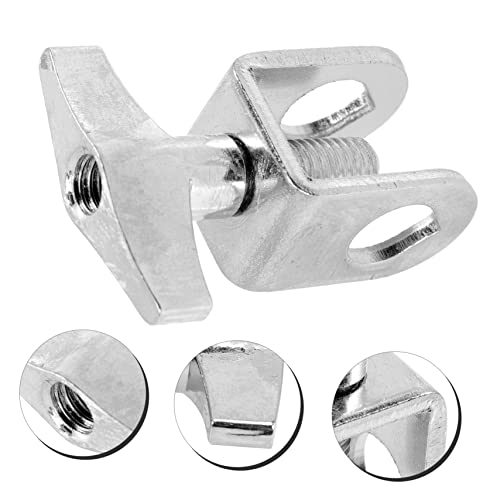 Hemoton 5pcs Adjustable Cowbell Clamp Holder para montaje de batería con soporte para instrumentos de percusión miniatura 7