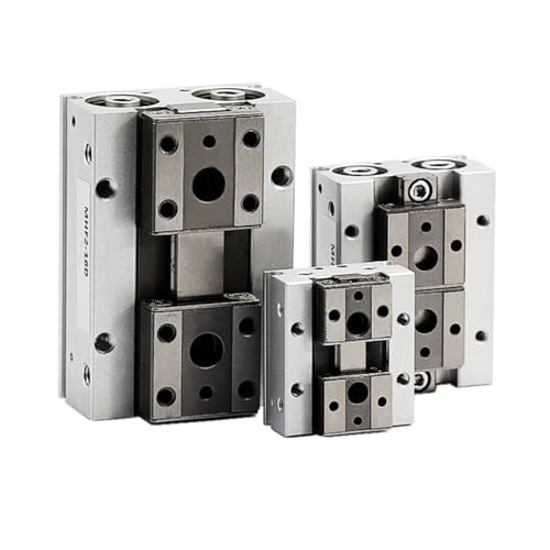 Pince force cylindre pneumatique MHF2-12D1 pour un guidage précis des petits objets