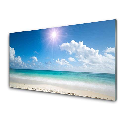 Tableau acrylique 100x50cm incassable pour remplacer vos cadres lourds par un paysage de mer