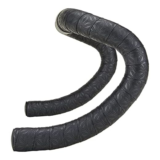 Supacaz Super Sticky Kush Black Bar Tape - Cycling Road Bike Handlebar Grip Tape Wrap