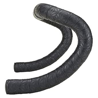 Supacaz Super Sticky Kush Black Bar Tape - Cycling Road Bike Handlebar Grip Tape Wrap